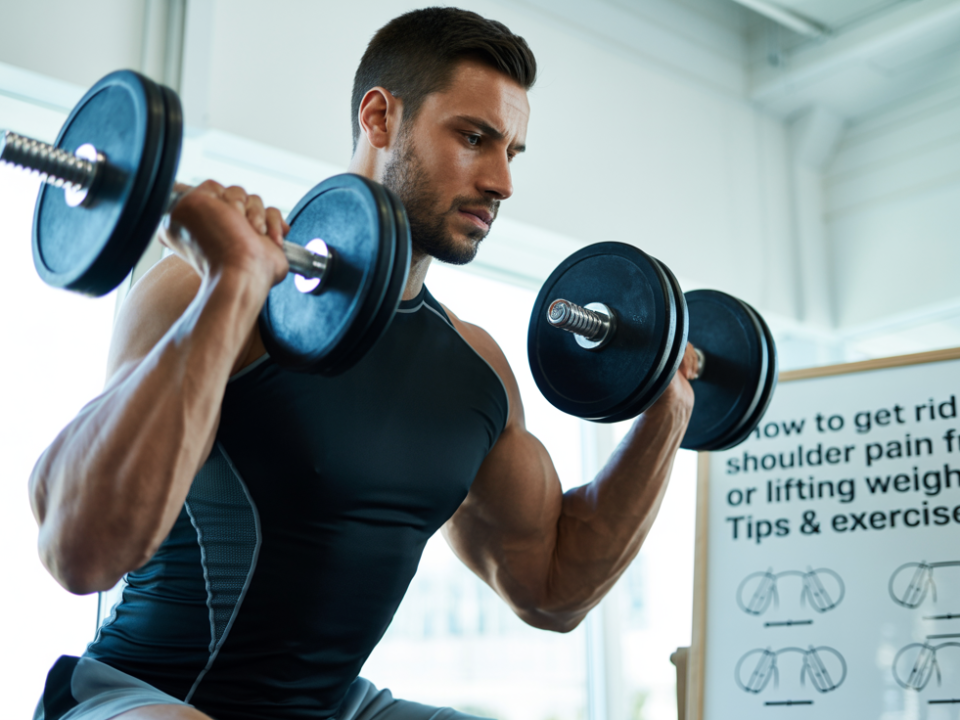 how to get rid of shoulder pain from lifting weights