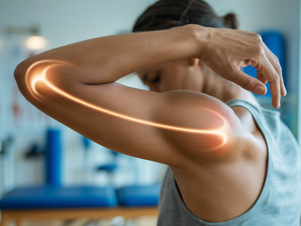 shoulder clicking when raising arm