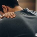 knotted muscle behind shoulder blade