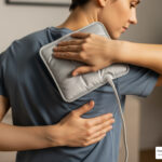 how to self heal muscle knot behind shoulder blade