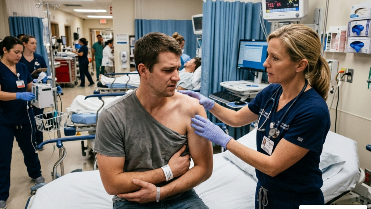 shoulder dislocation emergency room