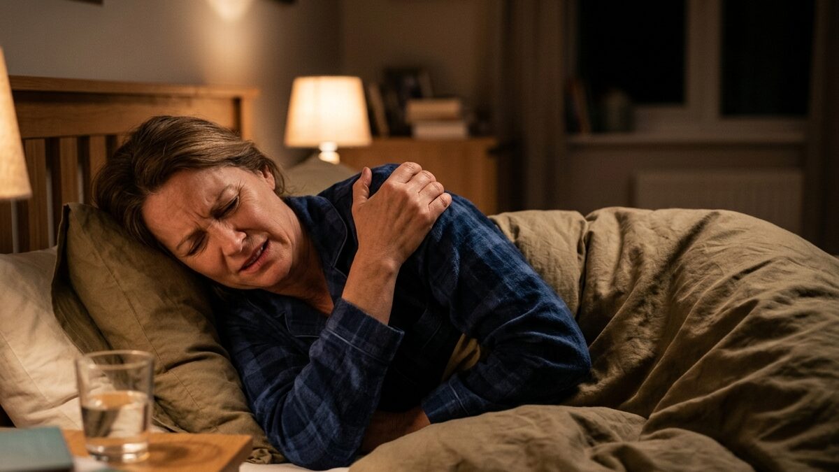 rotator cuff injury pain at night