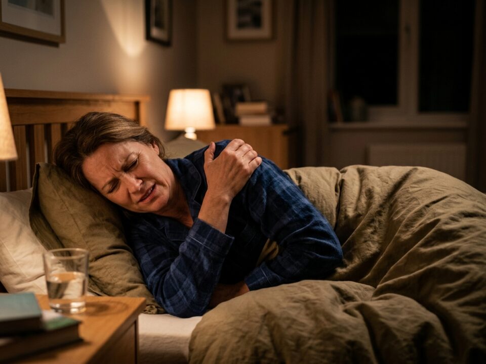 rotator cuff injury pain at night