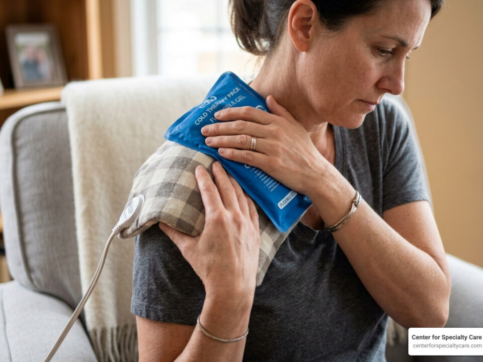 ice or heat for rotator cuff tendonitis