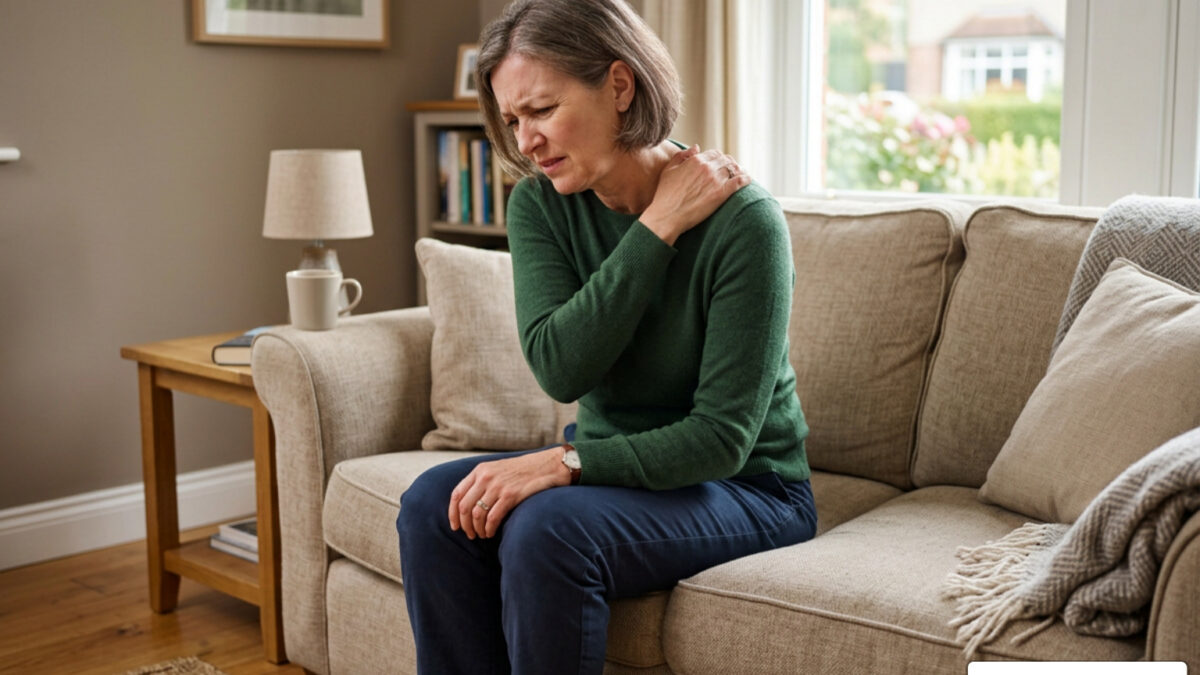 heartburn and shoulder blade pain
