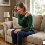 heartburn and shoulder blade pain