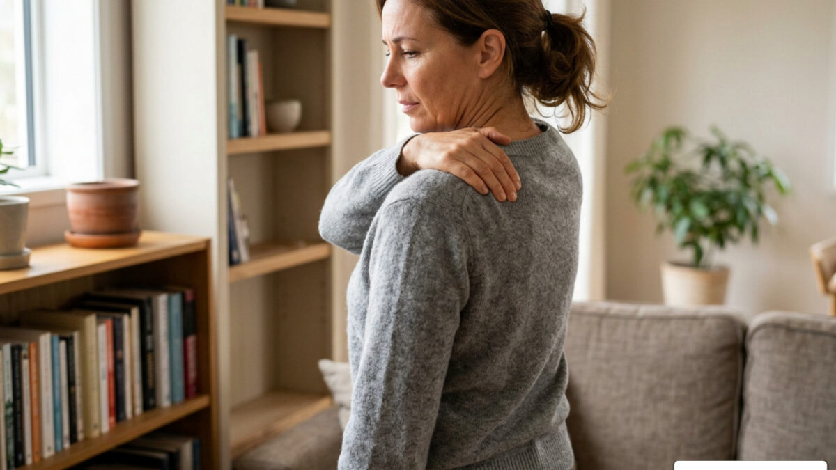 pain under left scapula