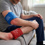 ice pack and heat pad next to an inflamed elbow and Achilles tendon - is heat or ice better for tendon pain